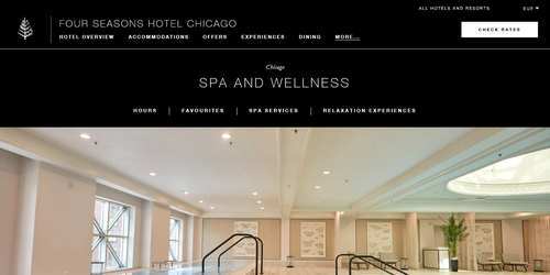 The Spa and Fitness Centre at Four Seasons Hotel Chicago